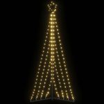Casa si Gradina - Decoratiuni - Decoratiuni de sezon - Instalatie brad de Craciun 339 LED-uri, alb cald, 182 cm - Infinity.ro