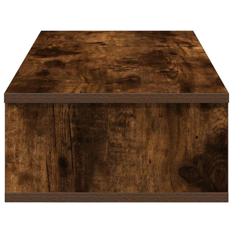 Casa si Gradina - Mobilier - Biblioteci si rafturi - Rafturi - Raft de perete cu sertare Stejar afumat Lemn prelucrat, mărime 80x34x17 cm - Infinity.ro