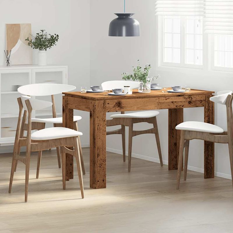 Casa si Gradina - Mobilier - Mese si birouri - Mese bucatarie si dining - Masa de bucatarie, lemn vechi, 120 x 60 x 76 cm, PAL - Infinity.ro