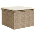 Casa si Gradina - Gradina si terasa - Mobilier exterior - Seturi mobila gradina - Set canapele gradina cu perne 7 piese bej poliratan/lemn acacia - Infinity.ro