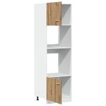 Casa si Gradina - Mobilier - Comode si corpuri - Corpuri bucatarie - Dulap cuptor microunde Stejar artizanal lemn prelucrat - Infinity.ro