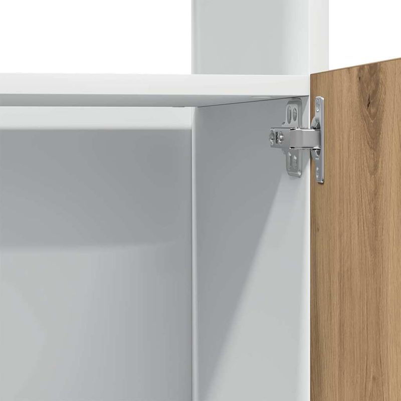 Casa si Gradina - Mobilier - Comode si corpuri - Corpuri bucatarie - Dulap cuptor microunde Stejar artizanal lemn prelucrat - Infinity.ro