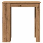 Casa si Gradina - Mobilier - Mese si birouri - Mese bucatarie si dining - Masa bar cu raft de depozitare Stejar artizanal 102x50x103,5 cm - Infinity.ro