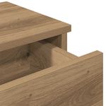 Casa si Gradina - Mobilier - Biblioteci si rafturi - Rafturi - Raft de perete cu sertare Stejar artizanal Lemn prelucrat, mărime 60x28x15 cm - Infinity.ro