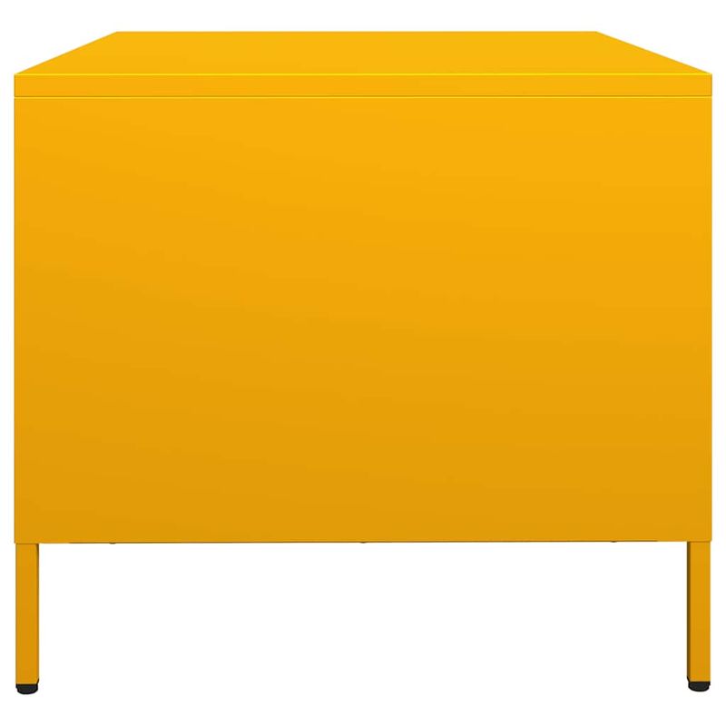 Casa si Gradina - Mobilier - Mese si birouri - Masute de cafea - Masuta de cafea galben mustar otel laminat la rece - Infinity.ro