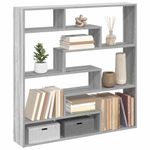 Casa si Gradina - Mobilier - Biblioteci si rafturi - Rafturi - Raft cubic perete cu 7 compartimente sonoma gri lemn prelucrat - Infinity.ro