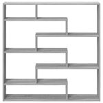 Casa si Gradina - Mobilier - Biblioteci si rafturi - Rafturi - Raft cubic perete cu 7 compartimente sonoma gri lemn prelucrat - Infinity.ro