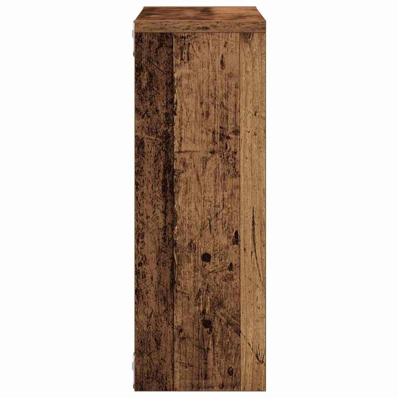 Casa si Gradina - Mobilier - Biblioteci si rafturi - Rafturi - Raft de perete, lemn vechi, 45x16x45 cm, lemn prelucrat - Infinity.ro