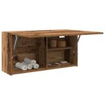 Casa si Gradina - Mobilier - Mobilier baie - Corpuri baie - Dulap perete de baie, lemn vechi, 80x25x40 cm, lemn prelucrat - Infinity.ro