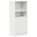 Casa si Gradina - Mobilier - Biblioteci si rafturi - Rafturi - Set dulap de bucatarie din 2 piese Lemn prelucrat alb - Infinity.ro