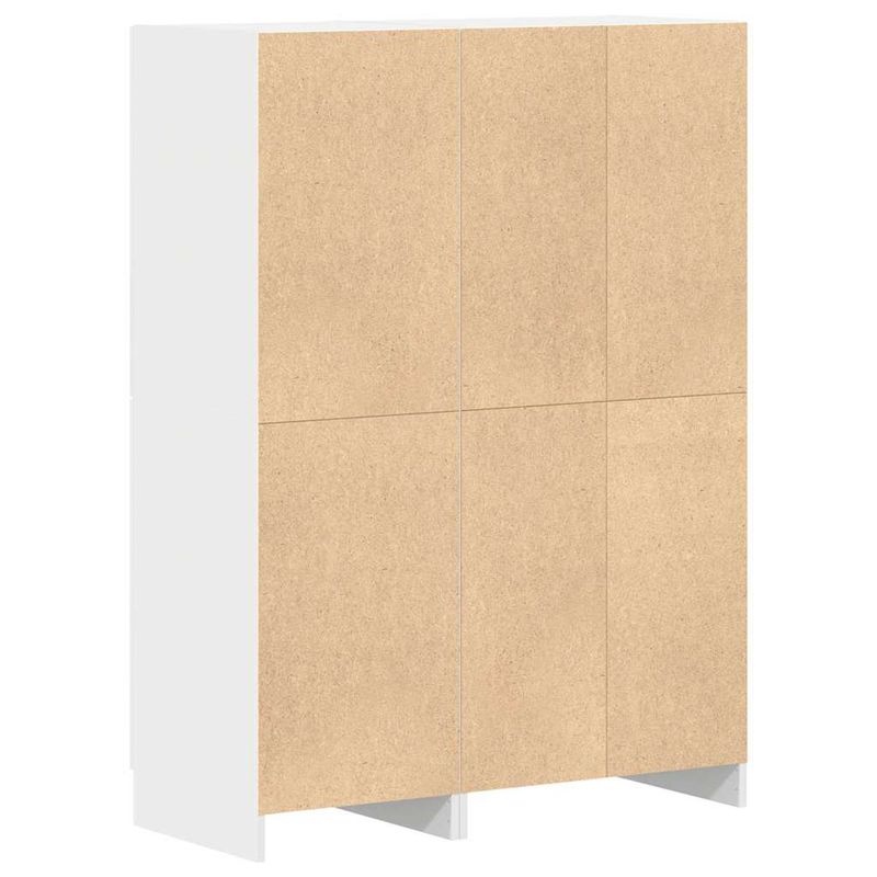 Casa si Gradina - Mobilier - Biblioteci si rafturi - Rafturi - Set dulap de bucatarie din 2 piese Lemn prelucrat alb - Infinity.ro