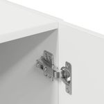 Casa si Gradina - Mobilier - Biblioteci si rafturi - Rafturi - Set dulap de bucatarie din 2 piese Lemn prelucrat alb - Infinity.ro