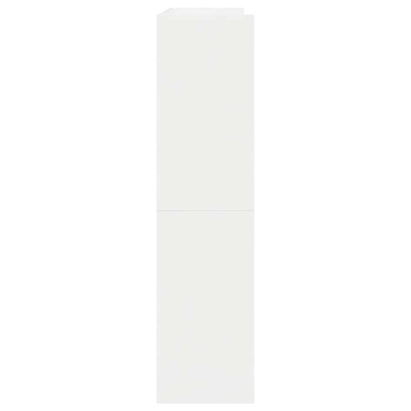 Casa si Gradina - Mobilier - Organizare si depozitare - Organizator incaltaminte - Pantofar, alb, 80x25x61,5 cm, lemn prelucrat, lăţime 80 cm, înălțime 62 cm - Infinity.ro