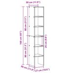 Casa si Gradina - Mobilier - Biblioteci si rafturi - Biblioteci - Biblioteci 2 buc Stejar Sonoma stivuibile Lemn prelucrat - Infinity.ro