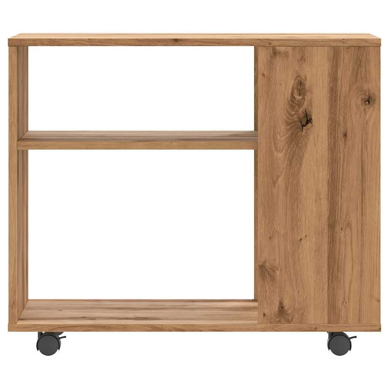 Casa si Gradina - Mobilier - Mese si birouri - Mese living - Masa laterala, stejar artizanal, 70x35x55 cm, lemn prelucrat - Infinity.ro