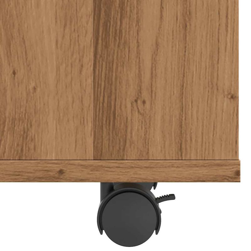 Casa si Gradina - Mobilier - Mese si birouri - Mese living - Masa laterala, stejar artizanal, 70x35x55 cm, lemn prelucrat - Infinity.ro