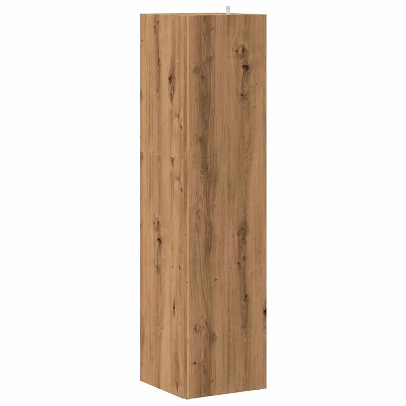 Casa si Gradina - Mobilier - Dulapuri si sifoniere - Dulapuri - Dulap coltar, Stejar artizanal, 33x33x132 cm, lemn prelucrat - Infinity.ro