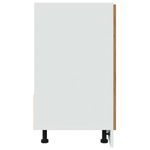 Casa si Gradina - Mobilier - Comode si corpuri - Corpuri bucatarie - Dulap inferior chiuveta stejar artizanal 80x46x81,5 cm lemn - Infinity.ro