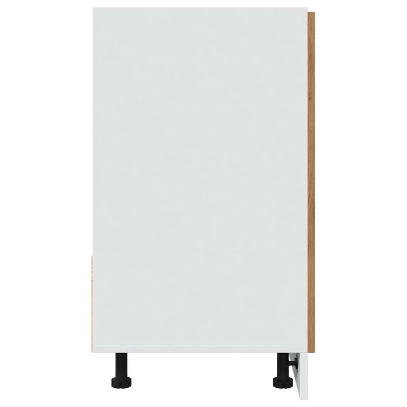 Casa si Gradina - Mobilier - Comode si corpuri - Corpuri bucatarie - Dulap inferior chiuveta stejar artizanal 80x46x81,5 cm lemn - Infinity.ro