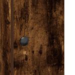 Casa si Gradina - Mobilier - Seturi de mobilier - Seturi baie - Dulap de baie cu suport role, stejar fumuriu, 20,5x22x72 cm - Infinity.ro