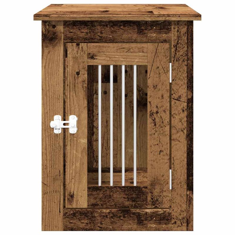 Petshop - Accesorii petshop - Culcusuri si custi - Custi interior si exterior - Mobilier lada pentru caini Lemn vechi 45x62x59cm Lemn prelucrat - Infinity.ro