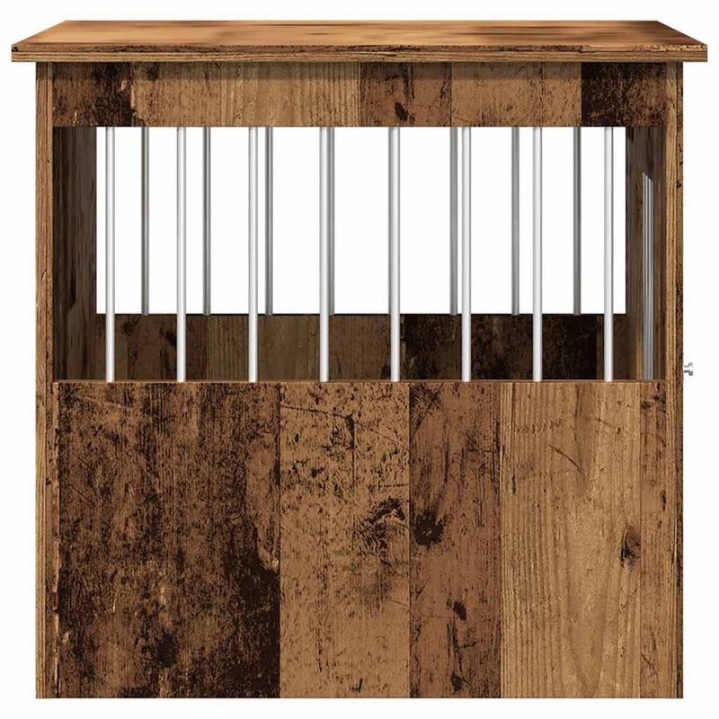 Petshop - Accesorii petshop - Culcusuri si custi - Custi interior si exterior - Mobilier lada pentru caini Lemn vechi 45x62x59cm Lemn prelucrat - Infinity.ro