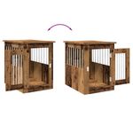 Petshop - Accesorii petshop - Culcusuri si custi - Custi interior si exterior - Mobilier lada pentru caini Lemn vechi 45x62x59cm Lemn prelucrat - Infinity.ro