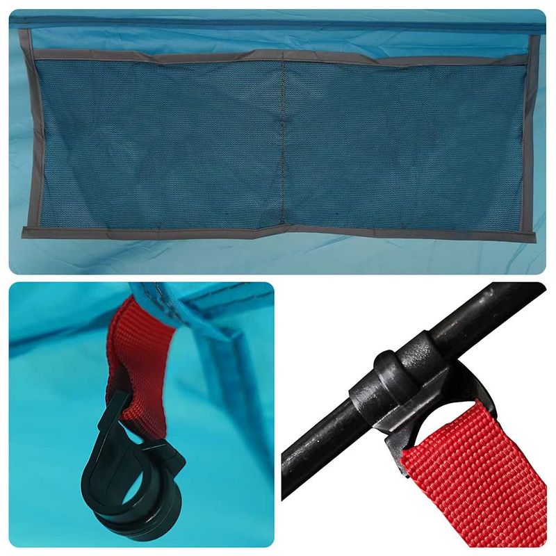 Sport si Outdoor - Camping - Corturi camping - Cort de dus, albastru, impermeabil - Infinity.ro