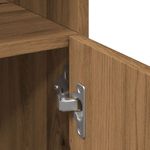 Casa si Gradina - Mobilier - Seturi de mobilier - Seturi baie - Dulap de baie, stejar artizanal, 30x30x179 cm, lemn prelucrat - Infinity.ro