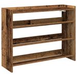 Casa si Gradina - Mobilier - Organizare si depozitare - Organizator incaltaminte - Pantofar, Lemn vechi, 80x25x61,5 cm, lemn compozit, lăţime 80 cm, înălțime 62 cm - Infinity.ro