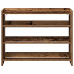 Casa si Gradina - Mobilier - Organizare si depozitare - Organizator incaltaminte - Pantofar, Lemn vechi, 80x25x61,5 cm, lemn compozit, lăţime 80 cm, înălțime 62 cm - Infinity.ro