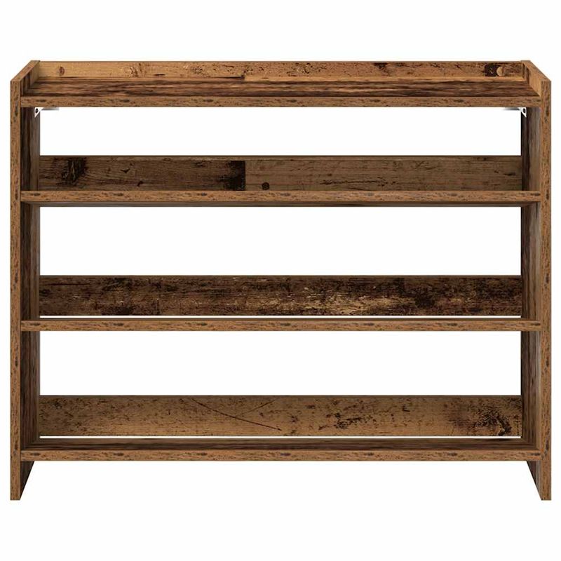 Casa si Gradina - Mobilier - Organizare si depozitare - Organizator incaltaminte - Pantofar, Lemn vechi, 80x25x61,5 cm, lemn compozit, lăţime 80 cm, înălțime 62 cm - Infinity.ro