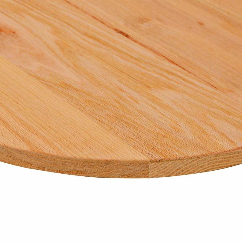 Casa si Gradina - Mobilier - Feronerie si accesorii mobila - Blat de masa maro deschis 80x40x2 cm lemn masiv de stejar oval - Infinity.ro