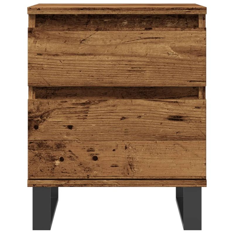 Casa si Gradina - Mobilier - Comode si corpuri - Noptiere - Noptiere, 2 buc., lemn vechi, 40x35x50 cm, lemn prelucrat - Infinity.ro