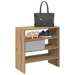 Casa si Gradina - Mobilier - Organizare si depozitare - Organizator incaltaminte - Rafturi pantofi 2 buc Stejar Artisan stivuibil 60x30x30,5 cm - Infinity.ro