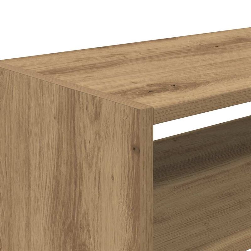 Casa si Gradina - Mobilier - Organizare si depozitare - Organizator incaltaminte - Rafturi pantofi 2 buc Stejar Artisan stivuibil 60x30x30,5 cm - Infinity.ro