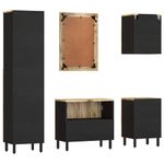 Casa si Gradina - Mobilier - Seturi de mobilier - Seturi baie - Set mobilier de baie, 5 piese, lemn masiv de mango - Infinity.ro