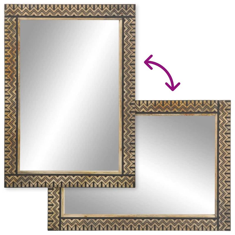 Casa si Gradina - Mobilier - Seturi de mobilier - Seturi baie - Set mobilier de baie, 5 piese, lemn masiv de mango - Infinity.ro