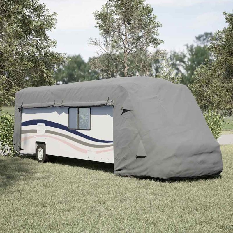 Auto si Moto - Intretinere auto - Huse auto - Husa de rulota gri 970x235x275 cm Tesatura netesuta - Infinity.ro