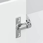 Casa si Gradina - Mobilier - Comode si corpuri - Corpuri bucatarie - Dulap de baza pe colt de bucatarie „Porto”, Alb extralucios - Infinity.ro