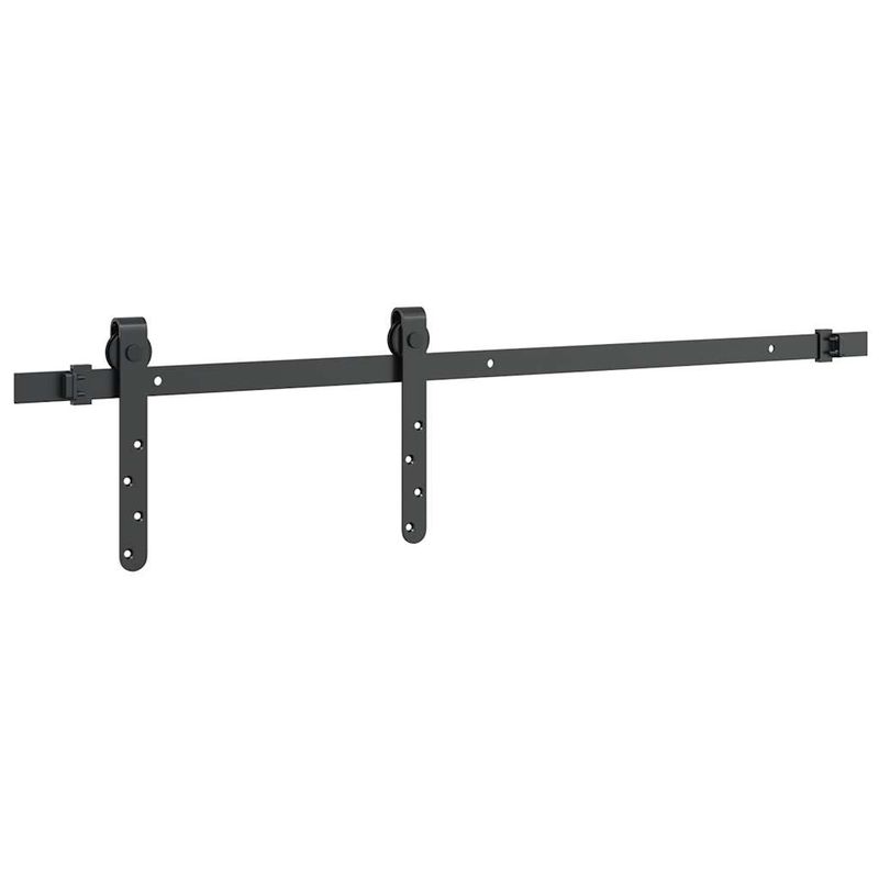 Casa si Gradina - Constructii - Usi interior, exterior si garaj - Accesorii usi - Set usi glisante pentru dulap 91 cm otel carbon - Infinity.ro