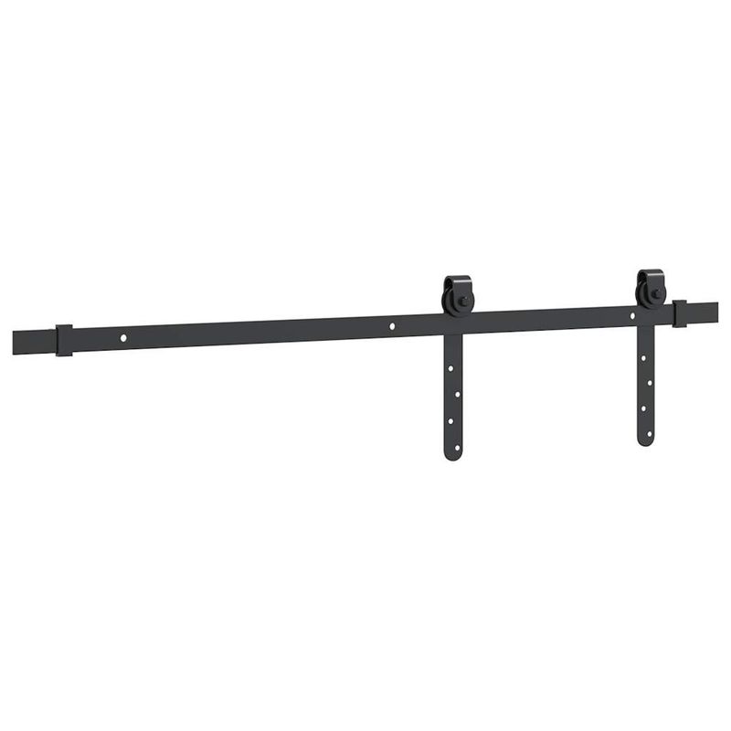 Casa si Gradina - Constructii - Usi interior, exterior si garaj - Accesorii usi - Set usi glisante pentru dulap 91 cm otel carbon - Infinity.ro