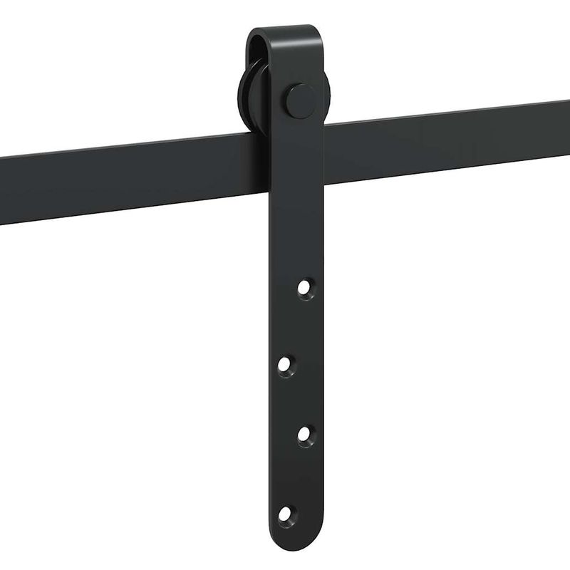 Casa si Gradina - Constructii - Usi interior, exterior si garaj - Accesorii usi - Set usi glisante pentru dulap 91 cm otel carbon - Infinity.ro