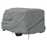 Auto si Moto - Intretinere auto - Huse auto - Husa de rulota gri 570x235x275 cm Tesatura netesuta - Infinity.ro