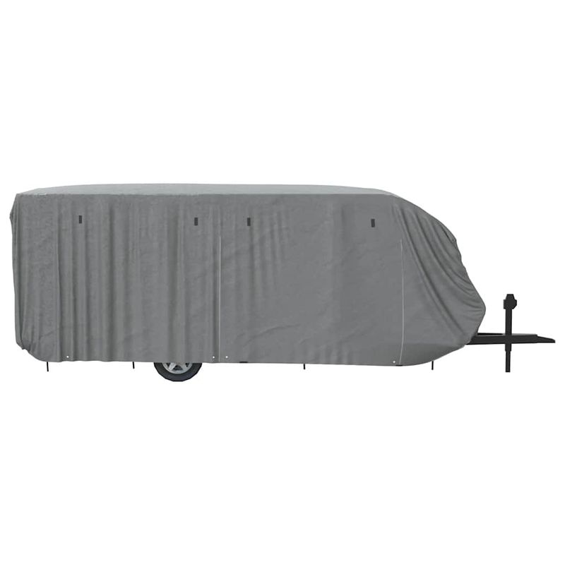 Auto si Moto - Intretinere auto - Huse auto - Husa de rulota gri 732x250x220 cm Tesatura netesuta - Infinity.ro