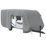 Auto si Moto - Intretinere auto - Huse auto - Husa de rulota gri 732x250x220 cm Tesatura netesuta - Infinity.ro