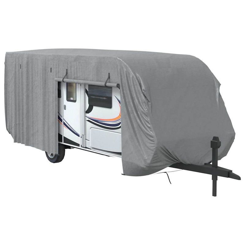 Auto si Moto - Intretinere auto - Huse auto - Husa de rulota gri 732x250x220 cm Tesatura netesuta - Infinity.ro