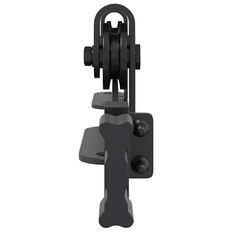 Casa si Gradina - Constructii - Usi interior, exterior si garaj - Accesorii usi - Set usi glisante pentru dulap 213 cm otel carbon - Infinity.ro