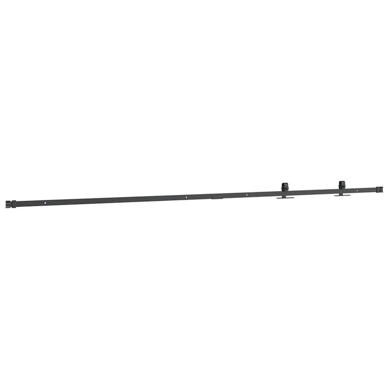 Casa si Gradina - Constructii - Usi interior, exterior si garaj - Accesorii usi - Set usi glisante pentru dulap 213 cm otel carbon - Infinity.ro
