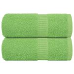 Casa si Gradina - Textile si covoare - Textile baie - Prosoape - Prosoape de sapun 2 buc Verde mar 30x30 cm 360 g/m² 100% bumbac - Infinity.ro